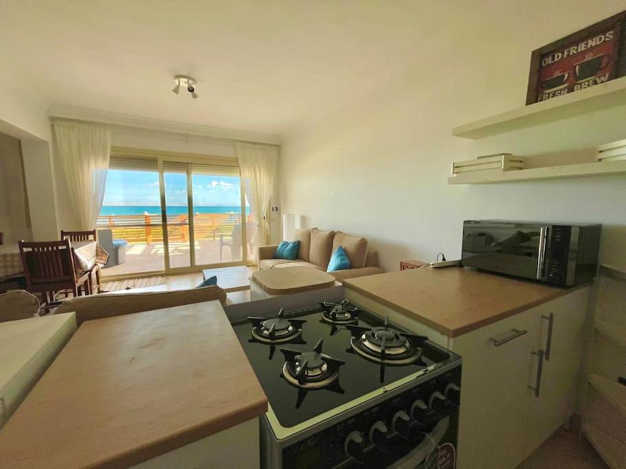 Breathtaking Luxury & Spacious Family 2-Bed 1St Row Seaview At Stella Seaview Sokhna Ain Suchna Exterior foto